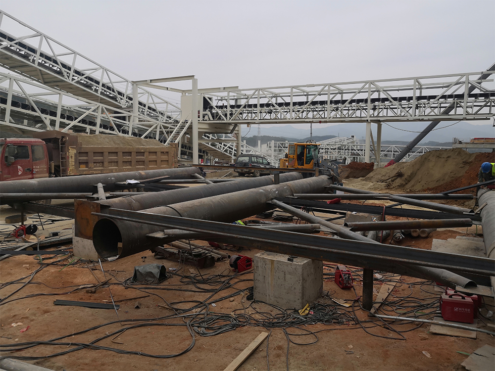 银川螺旋钢板仓湛江5000吨项目进展